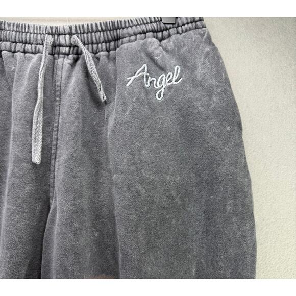 Motel Rocks Women’s Gray Acid Wash Joggers Size L Casual Sweatpants - Picture 8 of 13